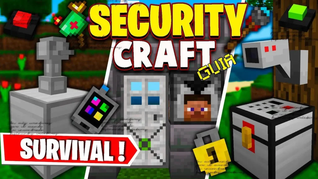  Minecraft Security Craft Mod